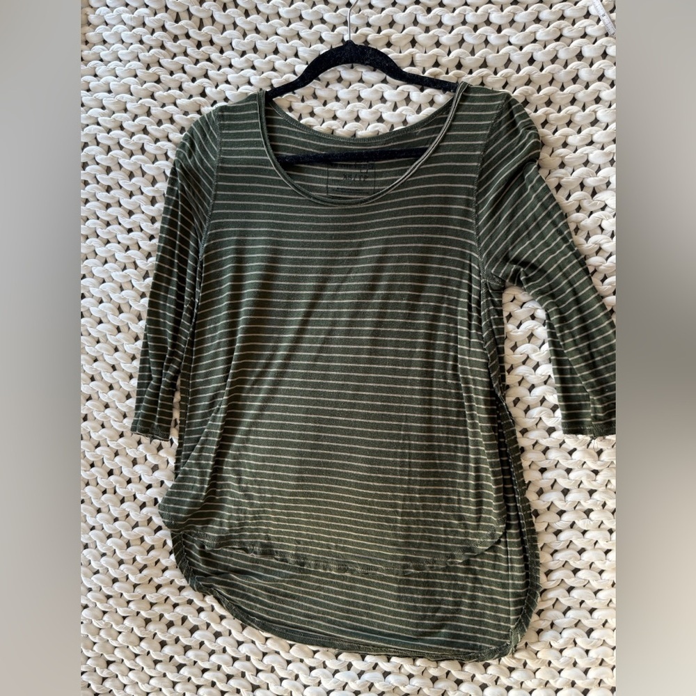"Free People “Over” Shirt | Relaxed Fit with Side Slits | Size XS